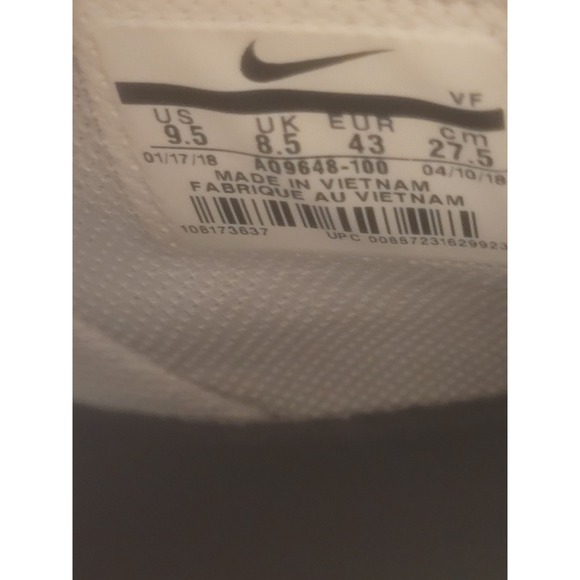 Size 9.5 - Nike Air Force 1 High '07 LV8 Just Do It 2018 - AQ9648-100 - Picture 9 of 10